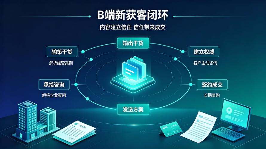 b端行业转型新媒体,告别无效拓客